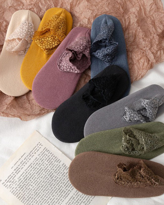 Nya mode Spetsvärmare Strumpor