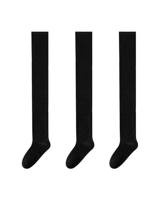 Förtjockade höga strumpor