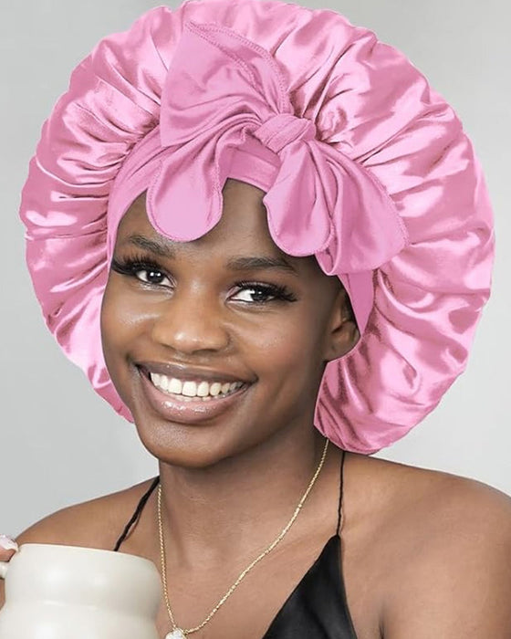 Nattsovmössa i siden i silke