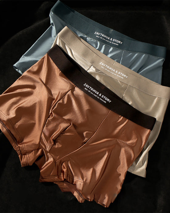 Lyxig IsSilk Herrboxershorts