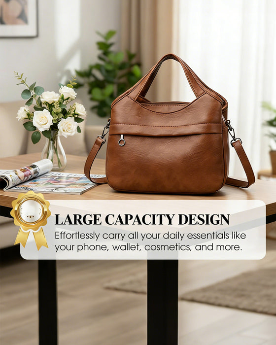 Väska Vintage Stor Kapacitet Crossbody
