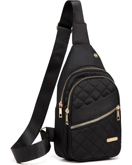 Crossbody Liten Sling Ryggsäck Sling Väska För Kvinnor Män