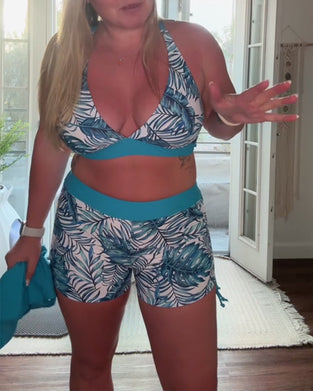 Bikini Modefull Och Mångsidig Fritid Tvådelad