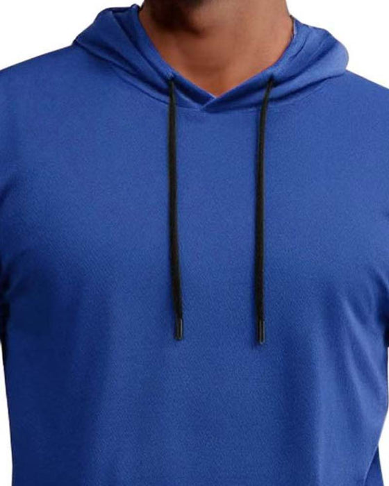 T-Shirt Hoodie Snabbtorka Kort Ärm