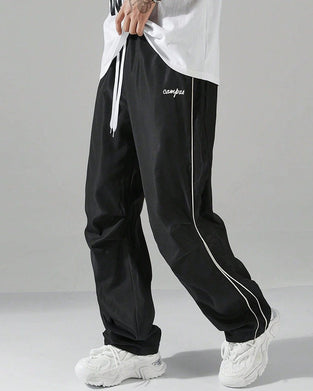 Byxor Casual Löst Rakt Lång