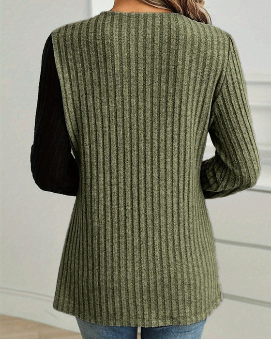 Blus Spetsdetalj Figurnära