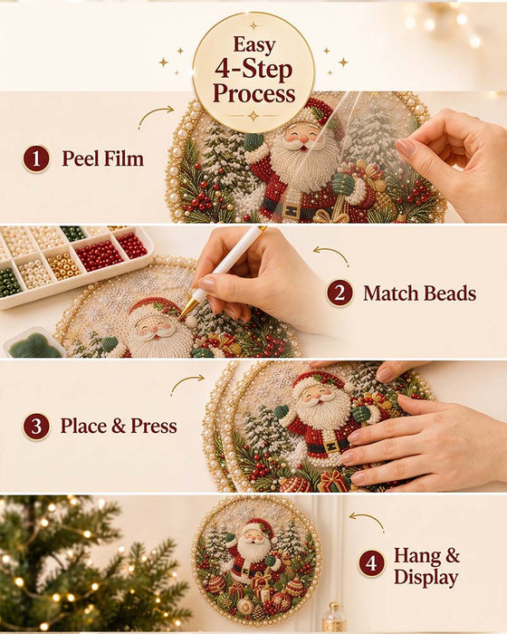 🌸🌻 Pärlkonst-Hängkranskit för Alla Årstider och Högtider 🍂🎄