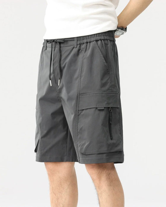 Shorts Lös Multi-Ficka Cargo