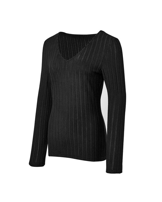 Blus V-Ringad Långärmad