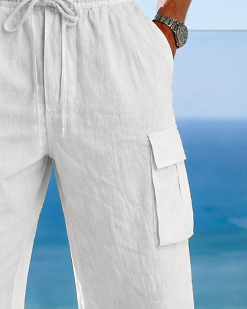 Herr Byxa Dragsko Enfärgad Vida