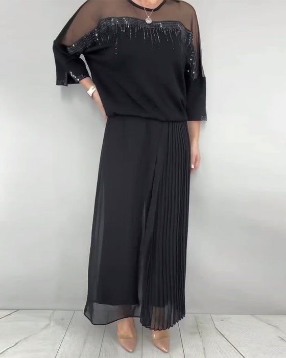 Blus Nät Skarvning Lössittande