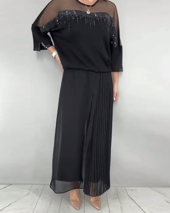 Blus Nät Skarvning Lössittande