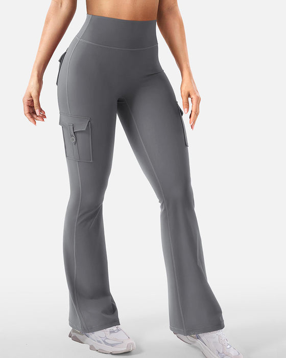 Leggings Utsvängda Arbetskläder Yoga