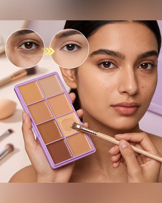 8-Färgs Concealer Palett