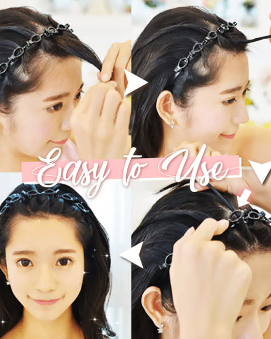 Frisyr Håband Med Klämmor