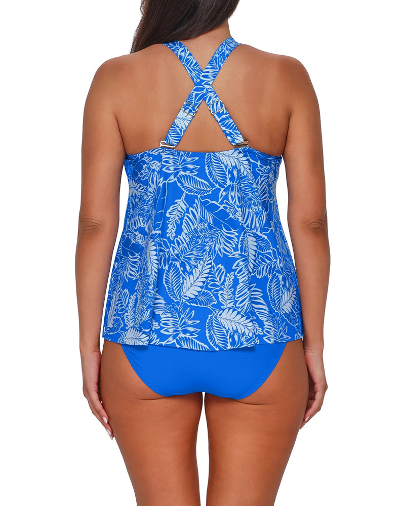Tankini Linne Blommig