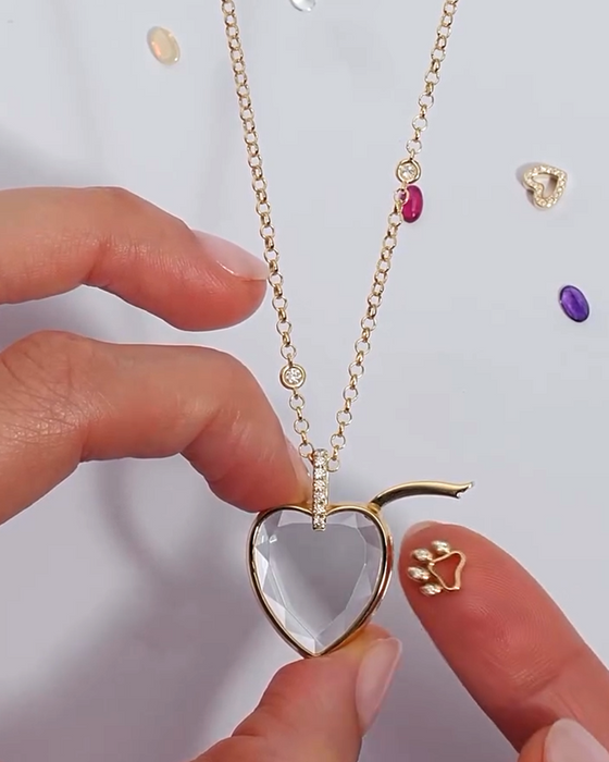 Pendant Och Halsband Personligt Anpassat Fotolåda