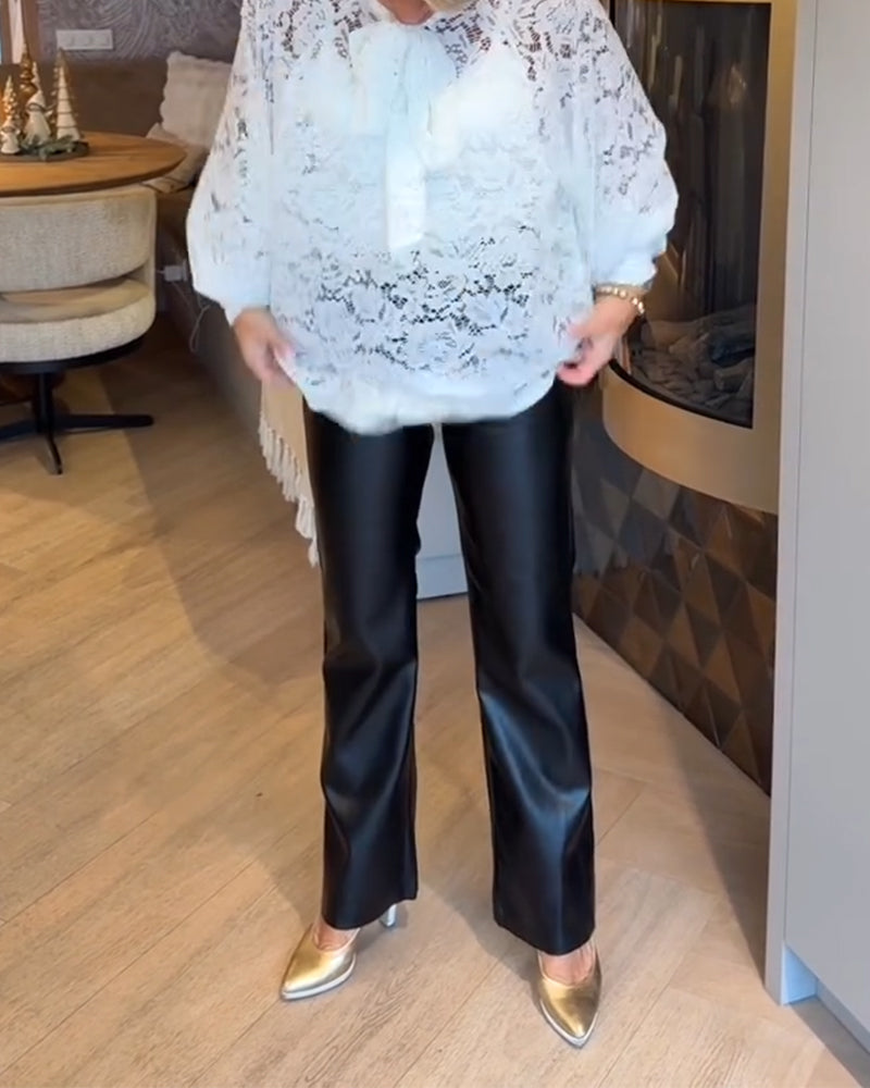 Blus Banddesign Spets