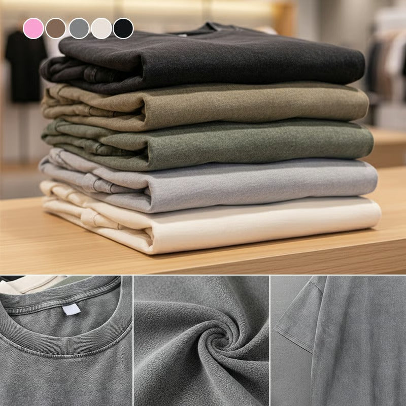 T-Shirt Herr Vintage Lössittande