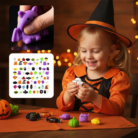 Halloween-squishies stressavlastande leksaksset