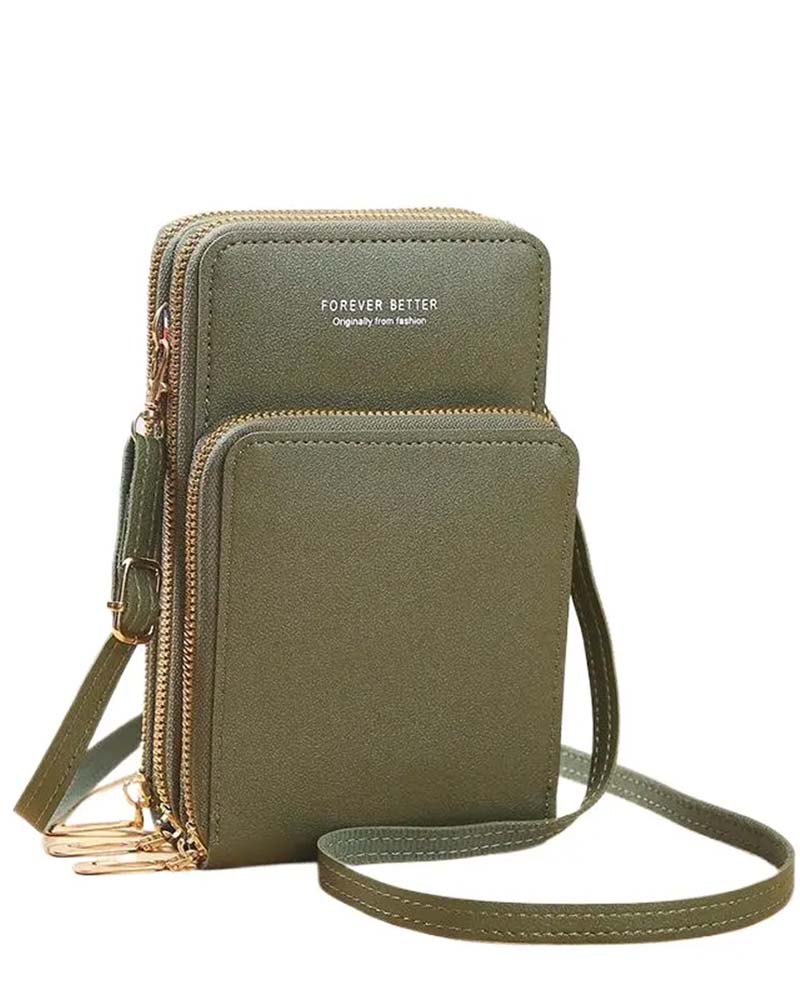 Enfärgad Mode Crossbody Telefonväska