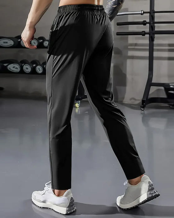 Byxor Hög Töjbarhet Premium Italiensk Svart