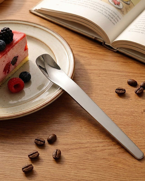 Långskaftad Dessertsked