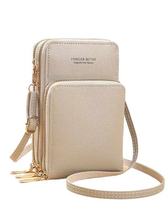 Enfärgad Mode Crossbody Telefonväska
