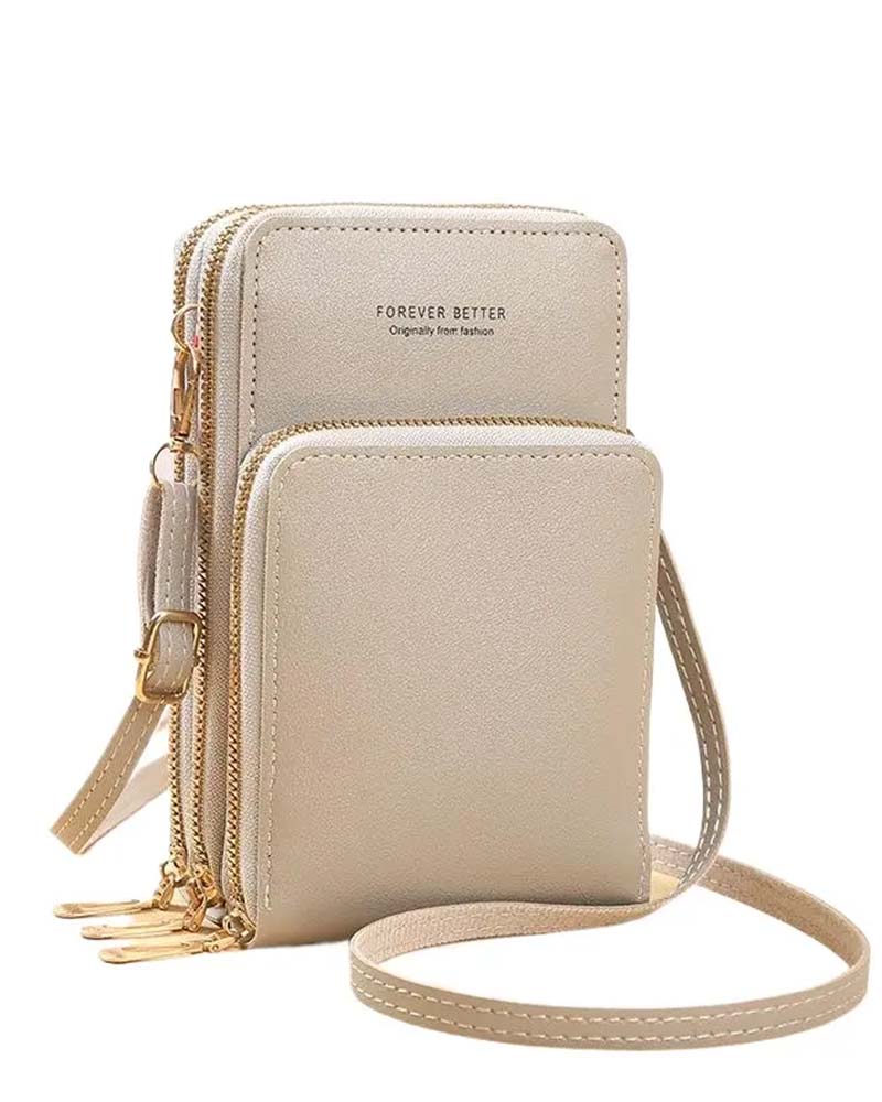 Enfärgad Mode Crossbody Telefonväska