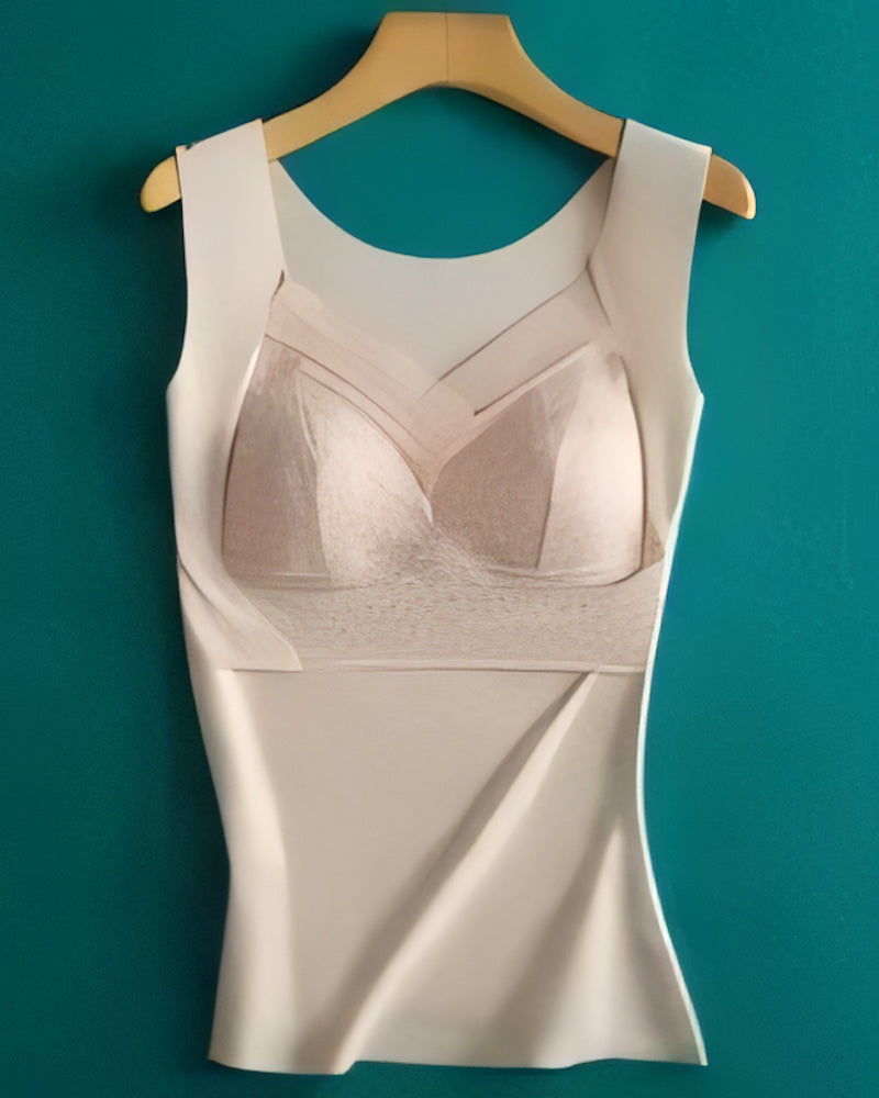 🔥2 i 1 Inbyggd behå Värmeunderkläder