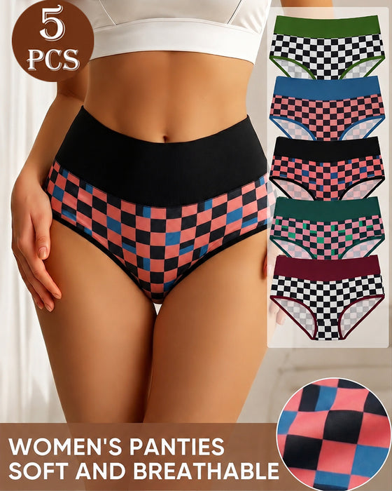 Set 5-Pack Sömlösa Höga Midjan Trosor