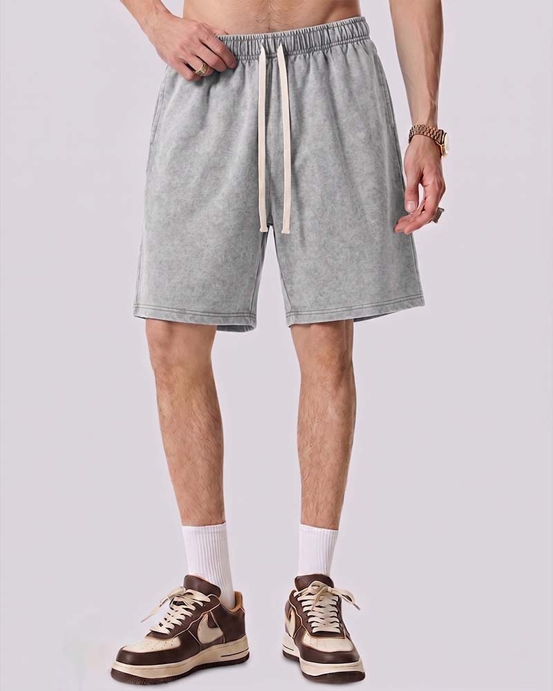 Shorts Tvättad Vintage Terry Ögla