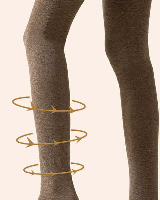 Förtjockade höga strumpor