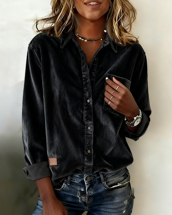 Skjorta Modern Kording Slag