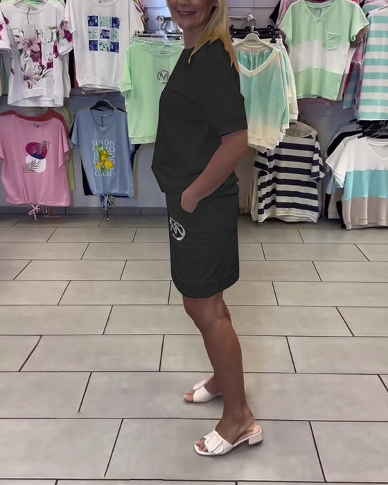 Kostym Mönstrad Stilren Vardaglig