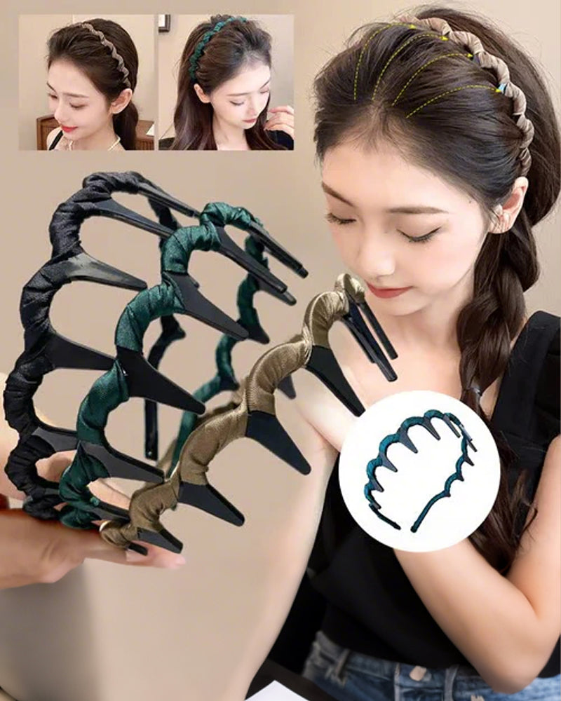 🔥Het Försäljning🔥Vintage Hårband Med Konstpärla Och Hög Skallbas