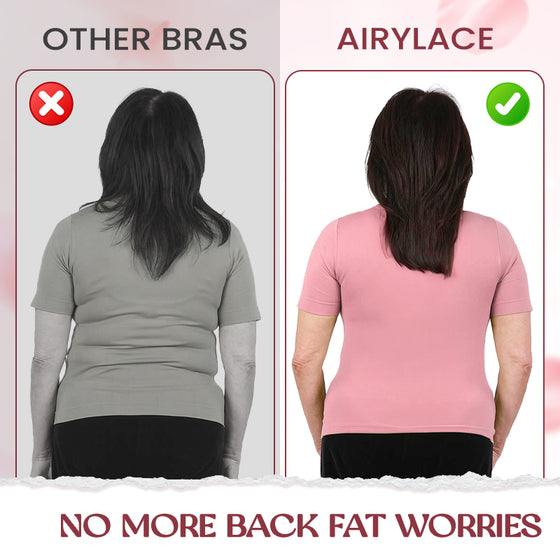 Sömlös Spets-BH med Full Täckning och Främre Knäppning