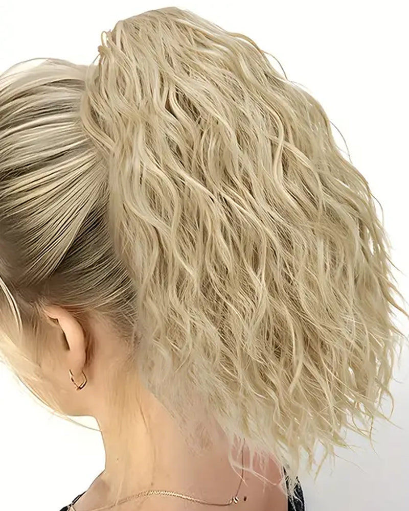 Hårprodukter Syntetiskt Långt Vågigt Fluffigt Hästsvans