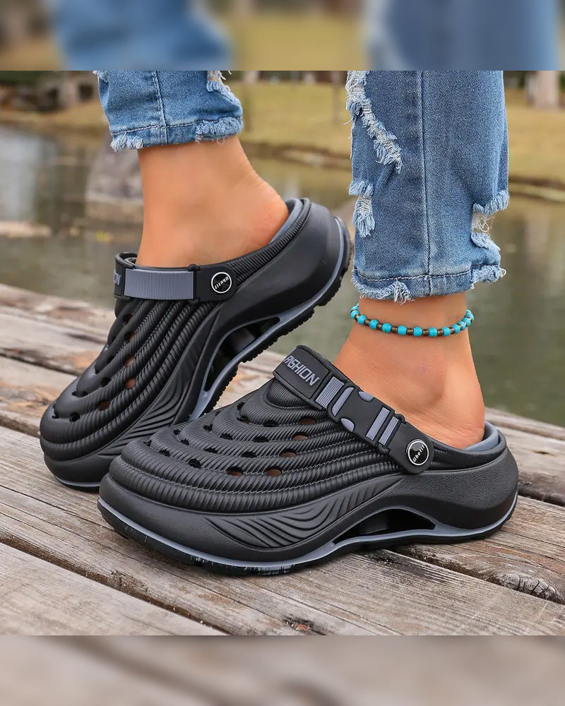 Sandaler Utomhus Tjock Sula Halkfri Luktbeständig Hållbar Snabbtorkande Mjuk Strand