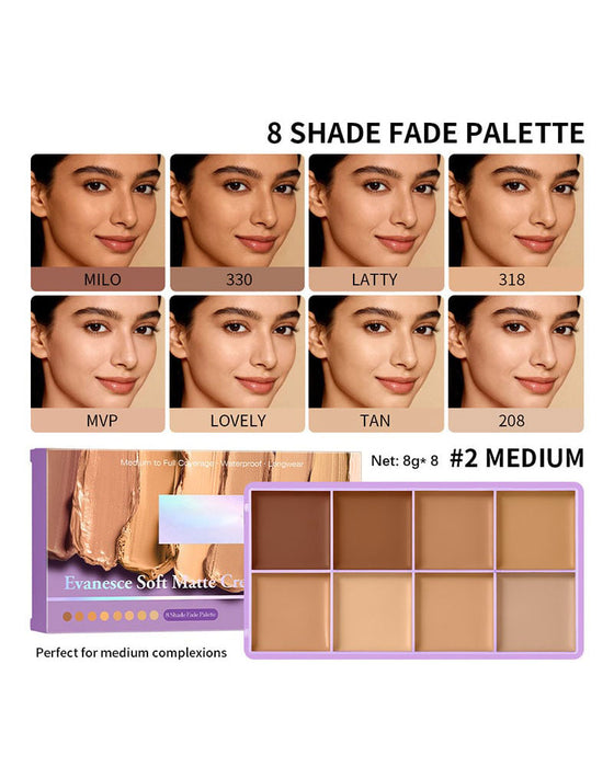 8-Färgs Concealer Palett