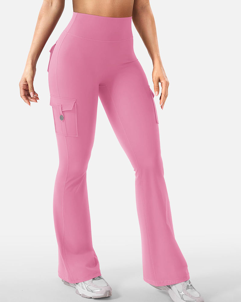 Leggings Utsvängda Arbetskläder Yoga