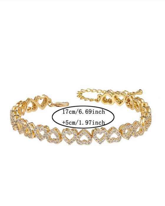 Armband Kärlek Diamant Mode