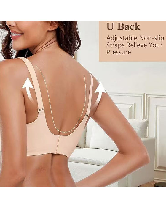 Plus Size Vågformad Komfort BH