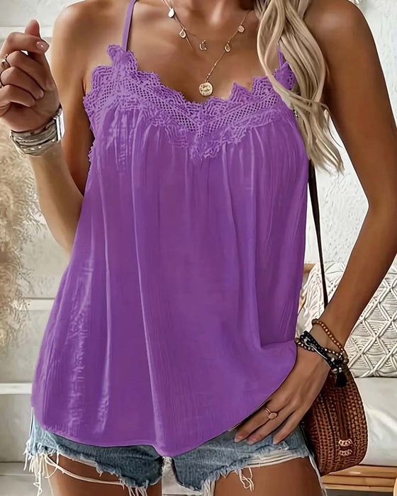 Cami Top Solid Färg