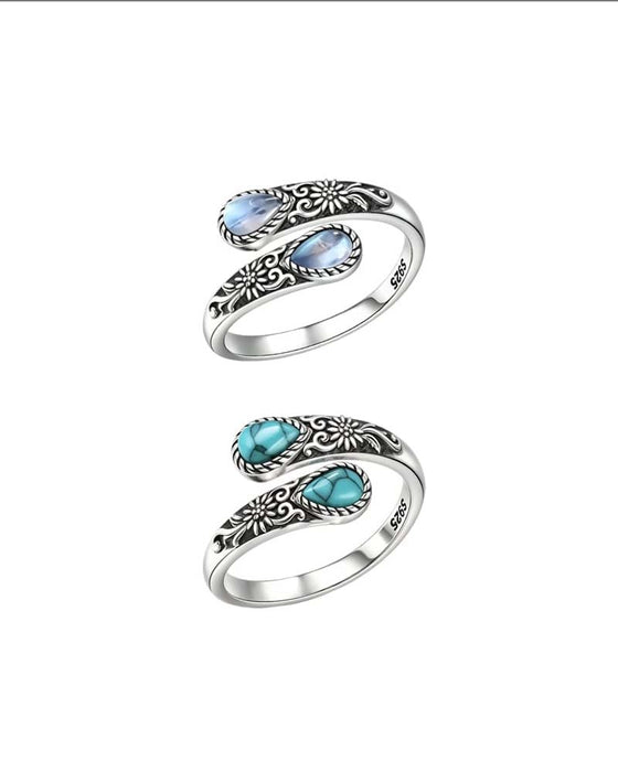 Prästkragemönster Ring