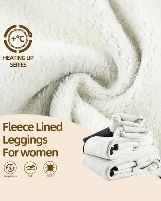 Leggings Varm Höjdmage Mysig Fodrad