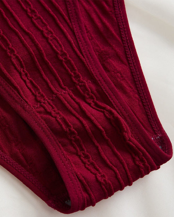 Trosor Moget Elegant Höjdmidd Skuren