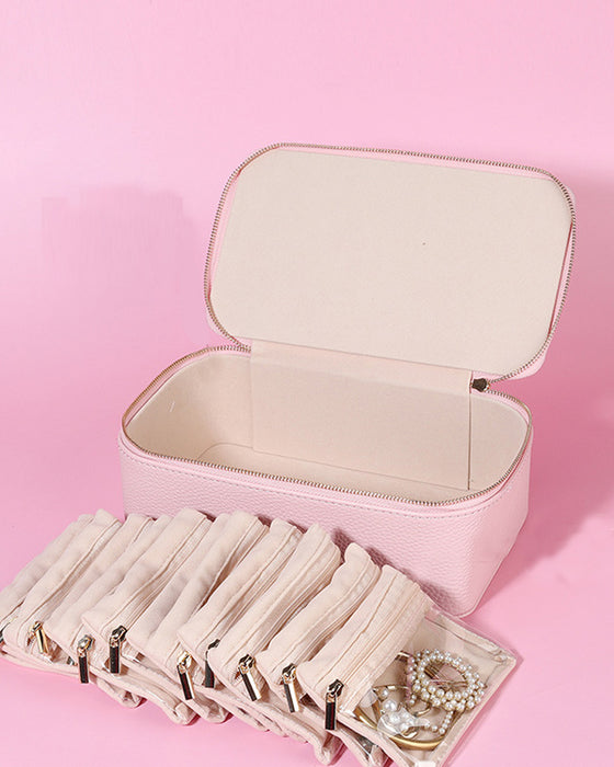 Reseskrin För Smycken Med Små Pungar