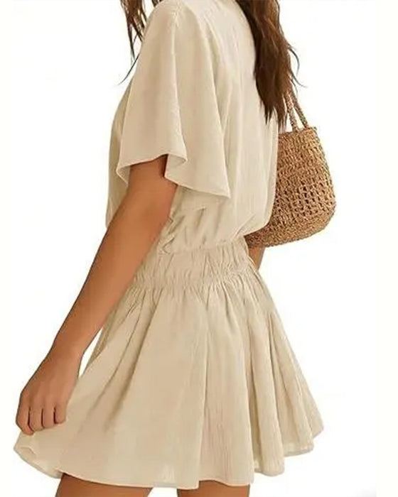 Set Snedkrage Ruffsleeve Veckad