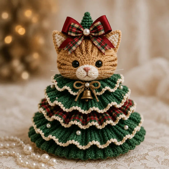 🎄 Virka Djur Julträd DIY Kit